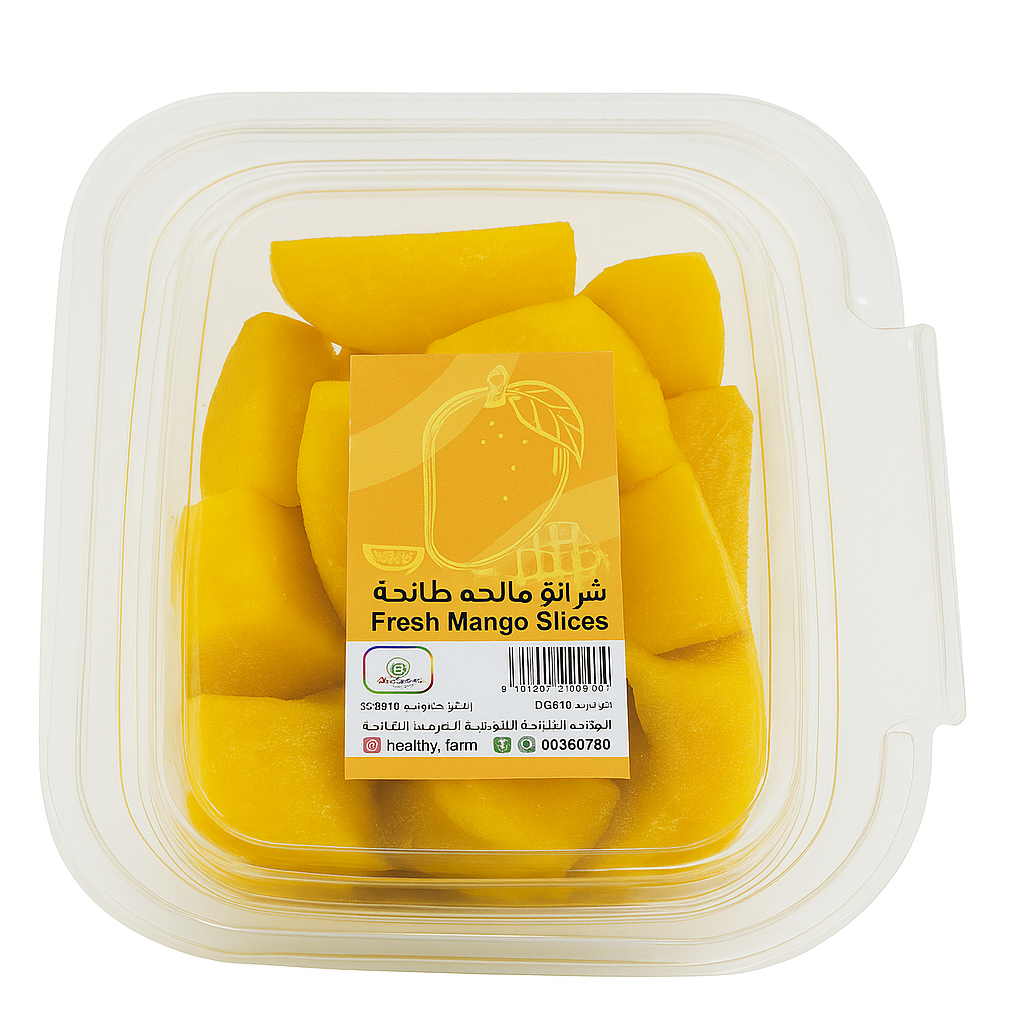 هليتي شرائح مانجو طازجة 250جم