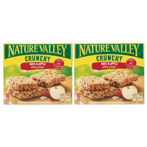 نايتشر فالي كرنتشي الشوفان تفاح 2 × 42جم