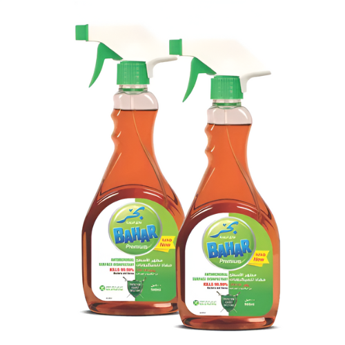 بحر مطهر ومعقم اسطح بخاخ بني 2  × 500 مل