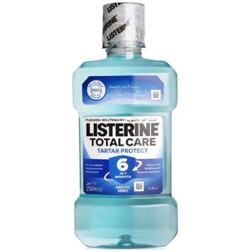 غسول الفم ليسترين توتال كير لحماية من الجير بنكهة النعناع 250 مل