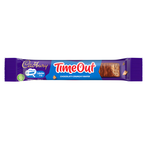 كادبوري تايم آوت ويفر مقرمش بالشوكولاتة 20.8 جم