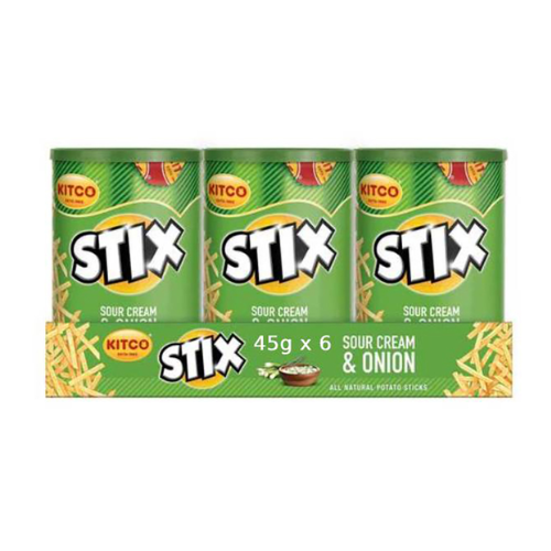 كيتكو ستيكس أعواد البطاطس بالبصل وكريمة 6 * 45 جرام