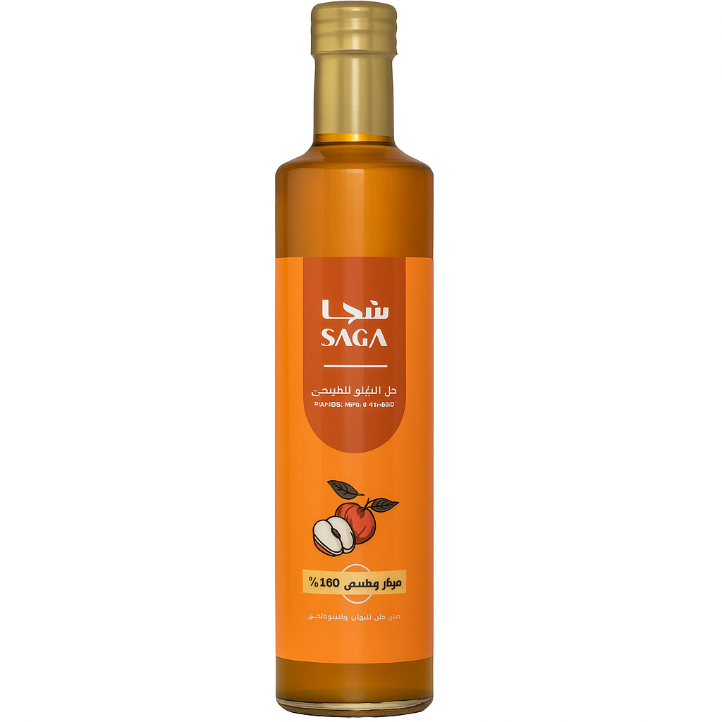 خل التفاح الطبيعي ساجا 500مل