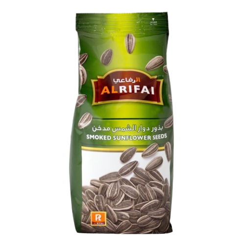 بذور دوارالشمس مدخن الرفاعي 125 جم