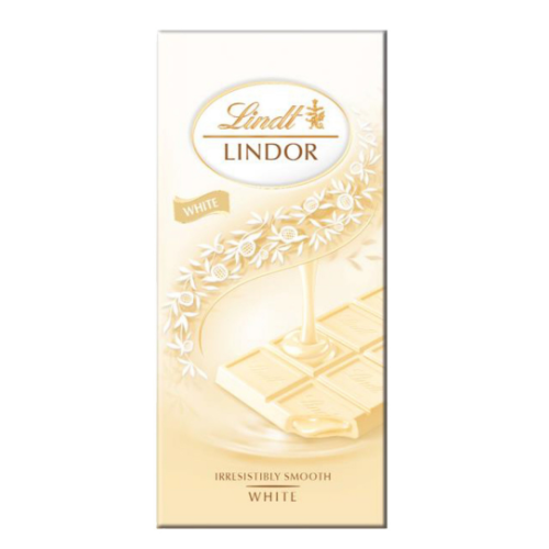 لندور شوكولاتة بيضاء بالحشوة الطرية لينت 100جم