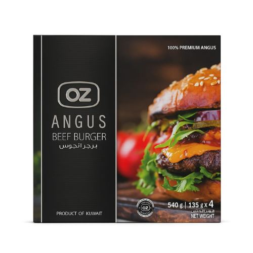 برجر انجوس لحم 540 جم OZ
