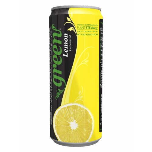مشروب غازي جرين كولا ليمون 330 مل