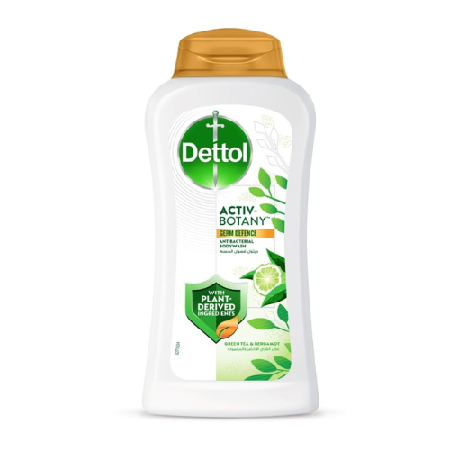 غسول الجسم  ديتول عطر البرغموت والشاي الاخضر 250 مل