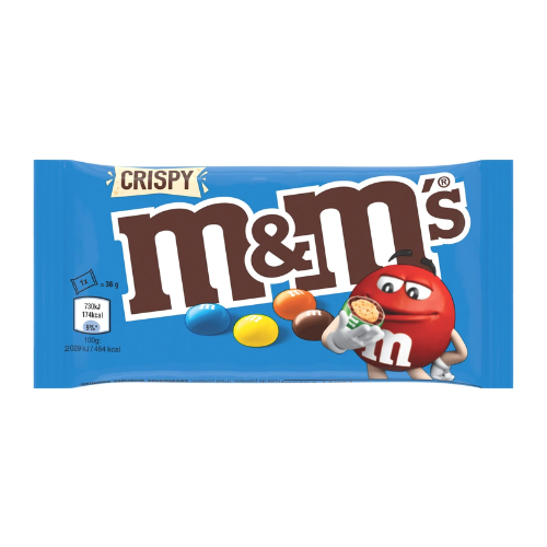 أم اند أم شوكولاتة كريسبي 36جم