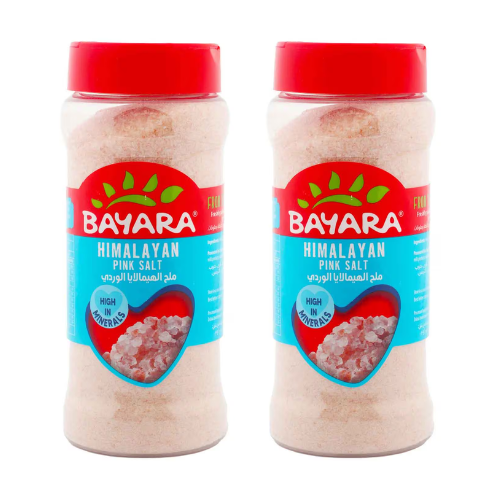 ملح الهيمالايا الوردي بيارا 2 × 400 جم