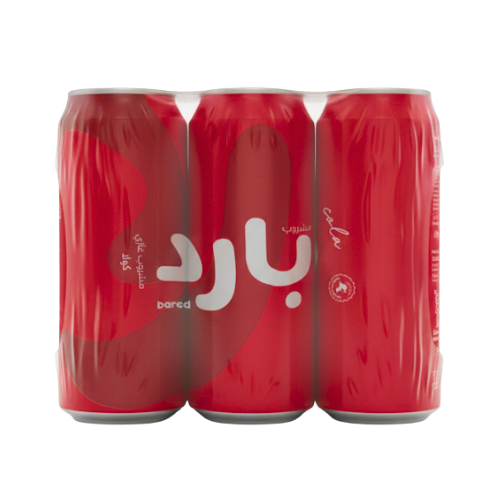 مشروب بارد غازي كولا عبوة معدنية 6 × 250 مل