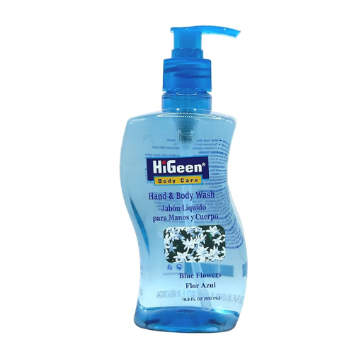 هاي جين صابون سائل للجسم واليدين الزهور الزرقاء 500 مل