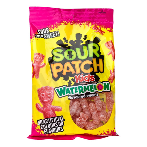 حلوى جيلي طرية بنكهة البطيخ ساور باتش 170 جرام