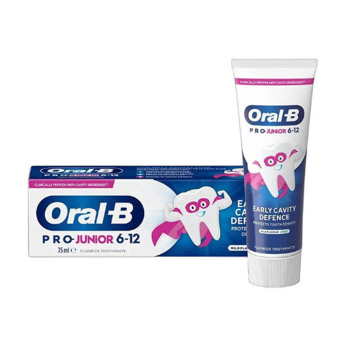 معجون اسنان ستارورز فلورايد للأطفال من 6-12 سنة اورال بي 75 مل