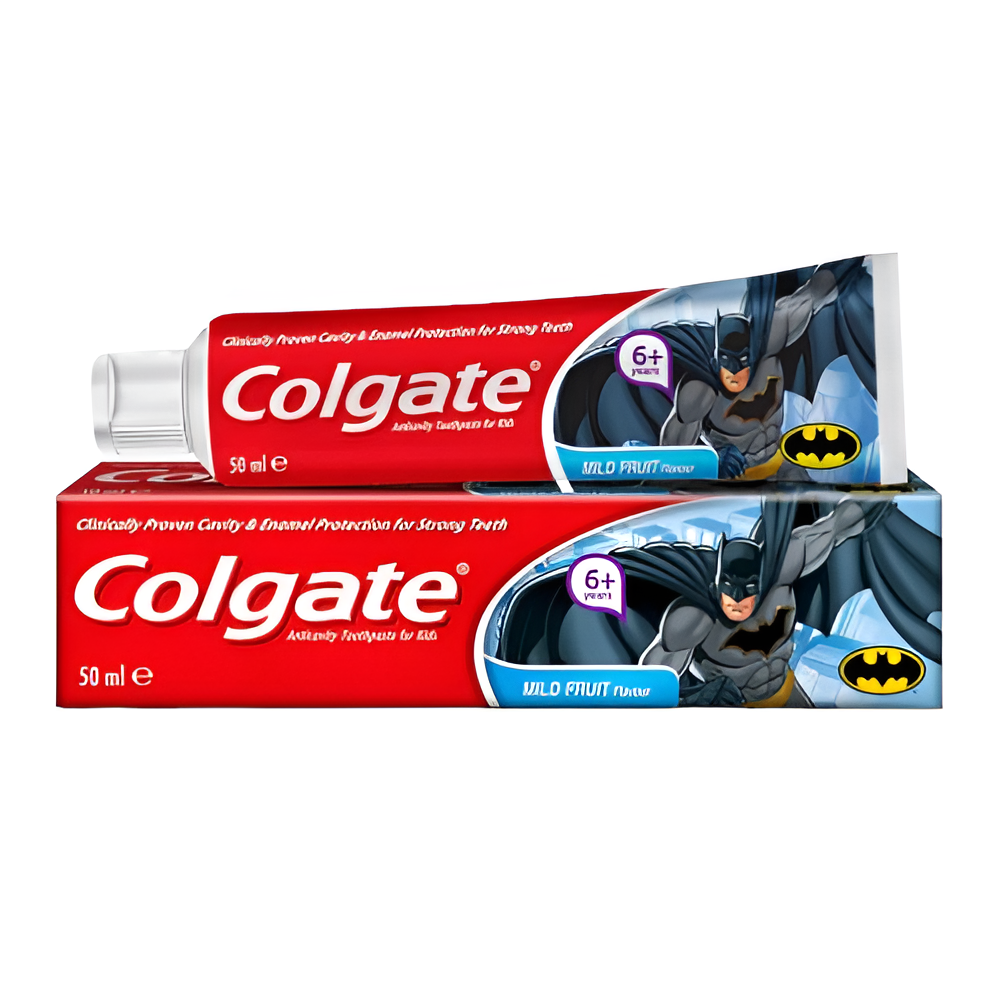 كولجيت معجون اسنان أطفال سمايلز +6 باتمان 50مل