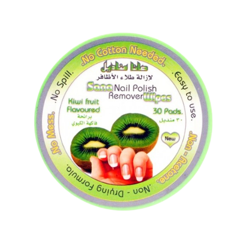 مناديل ازالة طلاء اظافر كيوي صانا 30 ورقة