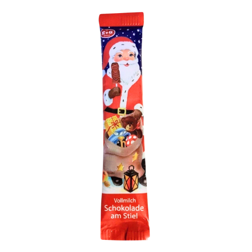 مصاصة شوكولاتة سانتا عيد الميلاد من إي جي 15 جم