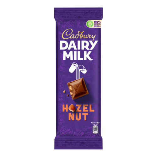 كادبوري شوكولاته ديري ميلك بالبندق 85 جم