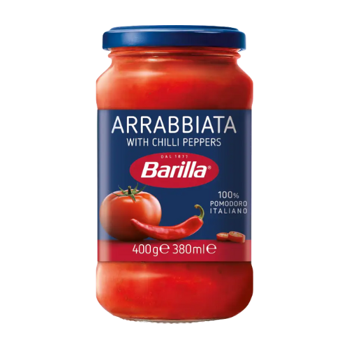 باريلا صلصة ارابياتا طماطم وفلفل 400جم