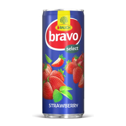 برافو نكتار فراولة راوخ 250مل