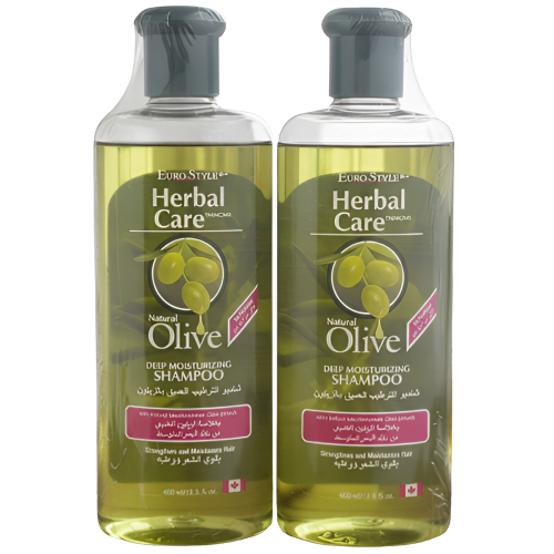 شامبو يورو ستايل هيربال كير الترطيب العميق بالزيتون 2 × 400 مل
