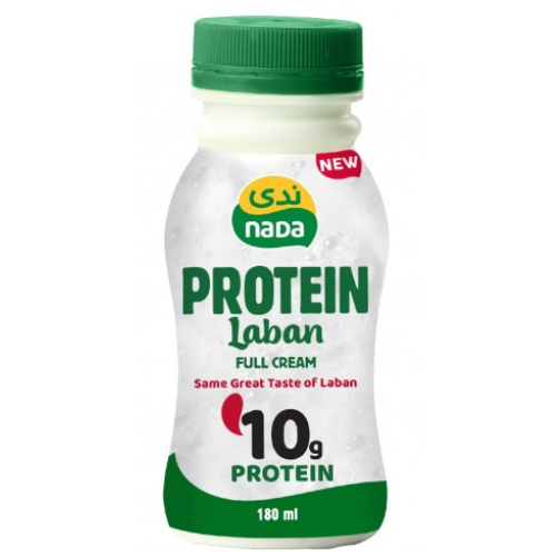 لبن البروتين كامل الدسم 10 غ بروتين 180 مل