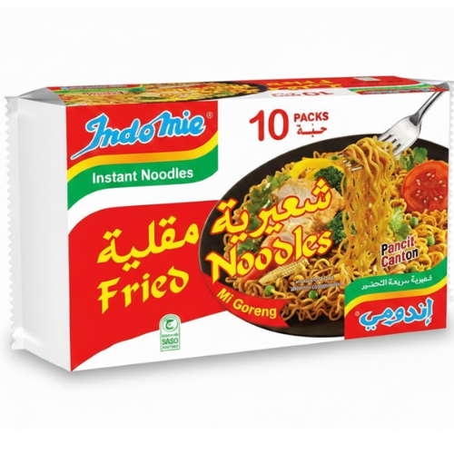 إندومي شعيرية مقلية 10 حبة 82 جم