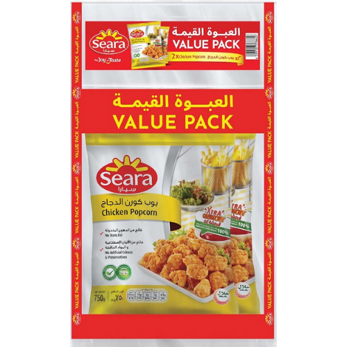ع/ 2 حبة سيارا بوب كورن الدجاج 750 غ