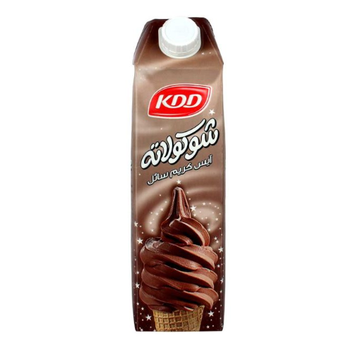 كي دي دي ايس كريم سائل شوكولاته 1 لتر
