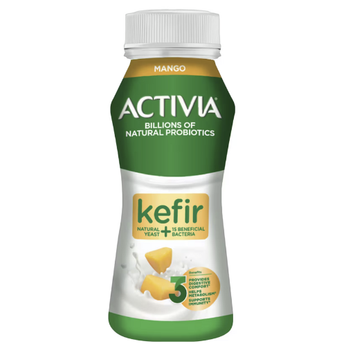 اكتيفيا لبن كفير بنطهة وقطع فاكهة المانجا 180 مل