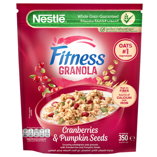 حبوب نستله فيتنس بالتوت البري وبذور اليقطين، 350 جم