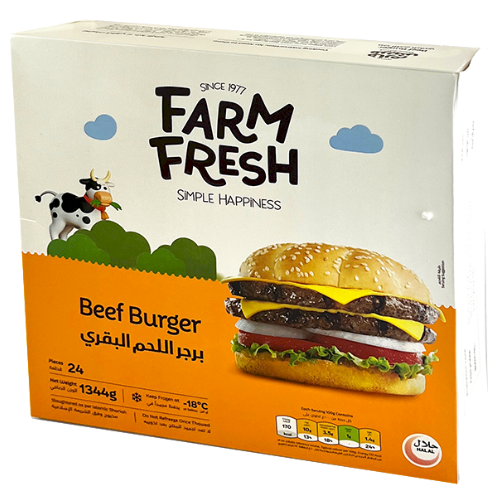 برجر لحم فارم فريش، 1344 جم