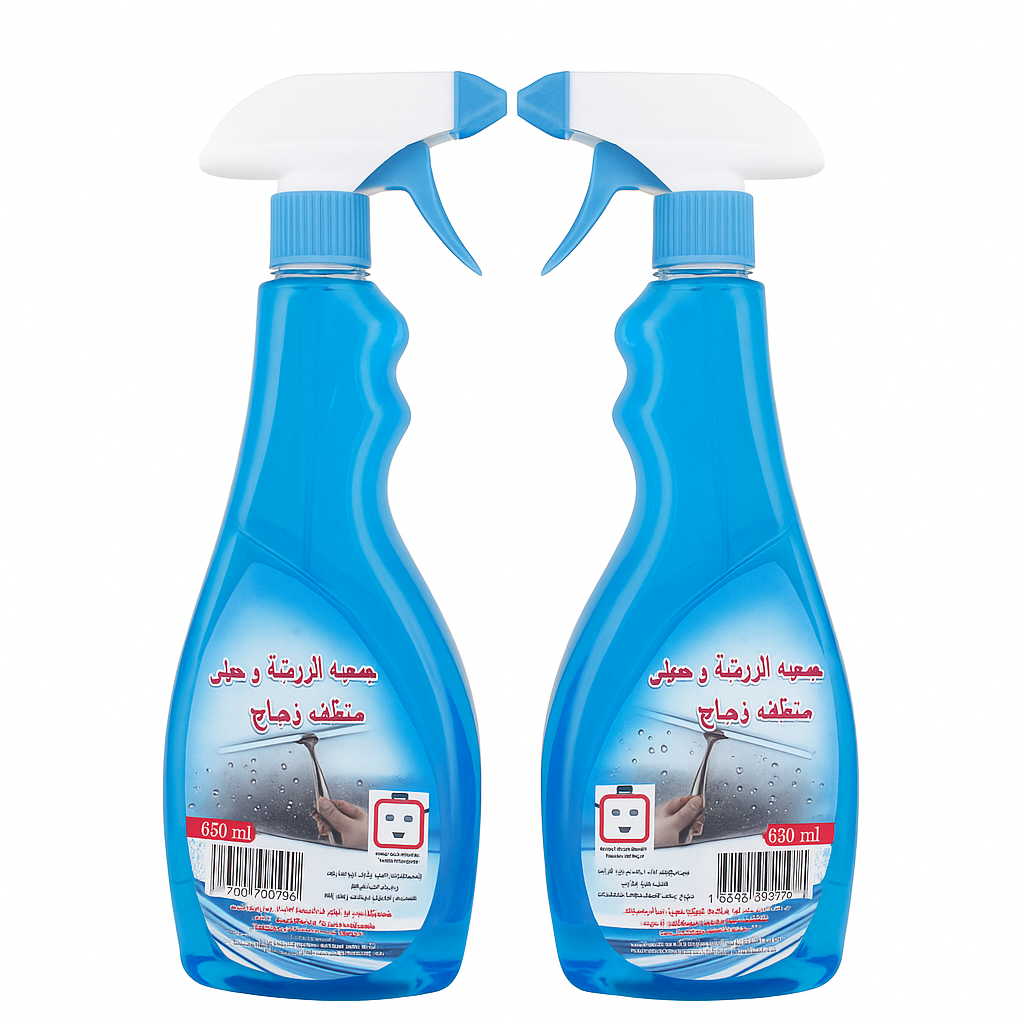 منظف زجاج الروضة 2 × 650 مل