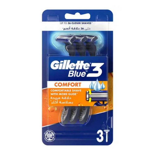 شفرة حلاقة بلو 3 كمفورت رجال جيليت 3