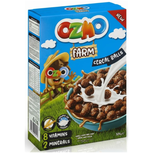 كرات حبوب الإفطار أوزمو فارم، 325 جم