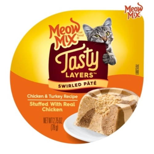 طعام القطط الرطب بالدجاج والديك الرومي 78 جرام