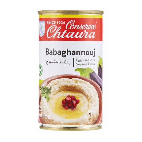 بابا غنوج مع الطحينة 175جم شتورة