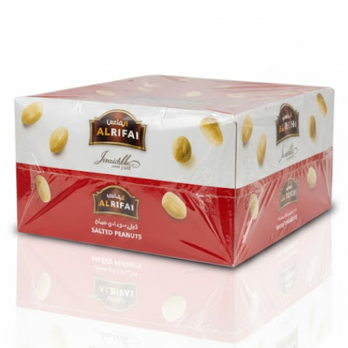 فول سوداني مملح الرفاعي 24 ×  25 جم