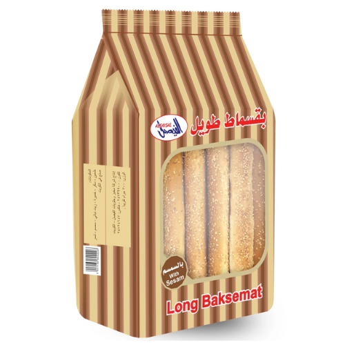 الفيصل بقسماط طويل بالسمسم 700جرام