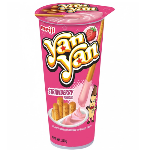 بسكويت اصابع يان يان بالفراولة الاصلي 50 جم