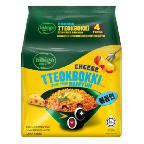 شعيرية بيبيجو رامن المقلي نكهة دكبوكي جبن 4*124 غ