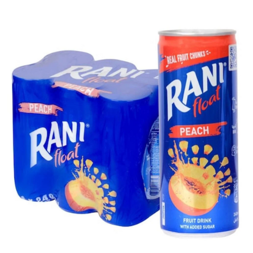 شراب راني خوخ حبيبات 6 × 250مل