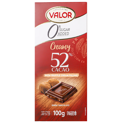 فالور شوكولاته غامقة ترافل بدون سكر 100 غ