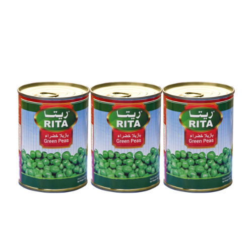 ريتا بازلاء خضراء 3 × 400 جم