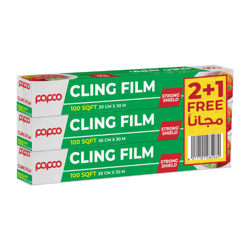 بابكو نايلون تغليف 100 قدم مربع - عرض 2+1 مجاناً - (30 سم × 30 متر)