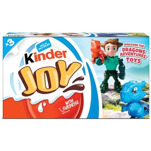 شوكولاته كندر جو يللأولاد  3 حبة