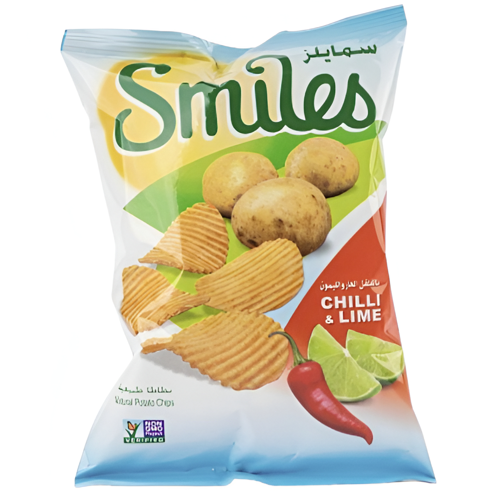 بطاطا شبس فيكو سمايلز فلفل حار وليمون 33 جم