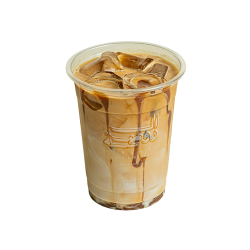 كارميل لاتية بارد (صغير) | Iced Caramel Latte (Small)