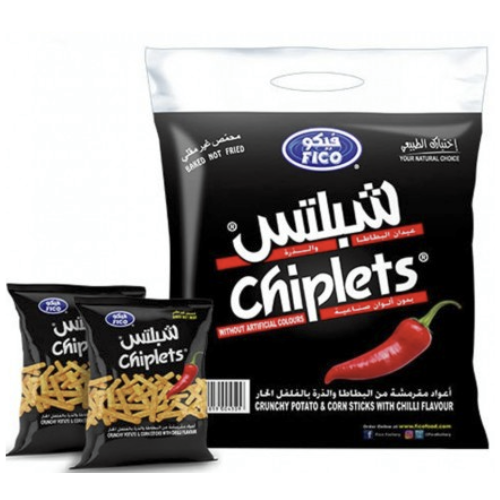 شيبس عيدان فيكو الفلفل20* 22 جم