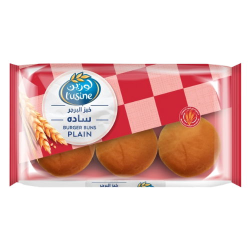 خبز برجر سادة لوزين 400 جم